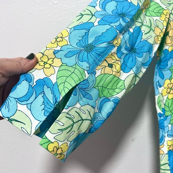 Norton McNaughton linen blend Floral Blazer 12 - Picture 7 of 7